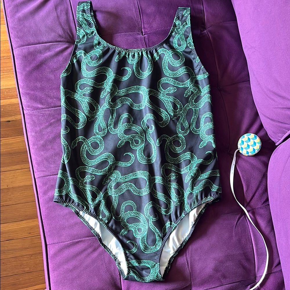 goth cloth co. one piece swimsuit